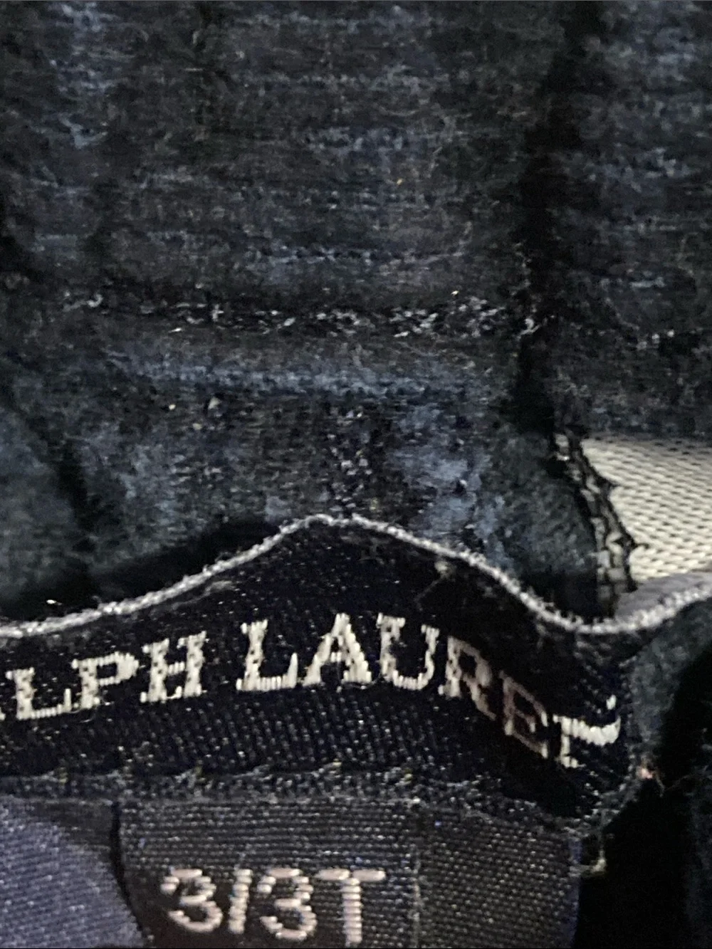Ralph Lauren Toddler Navy Blue Corduroy Pants Size 3 3T Classic Preppy